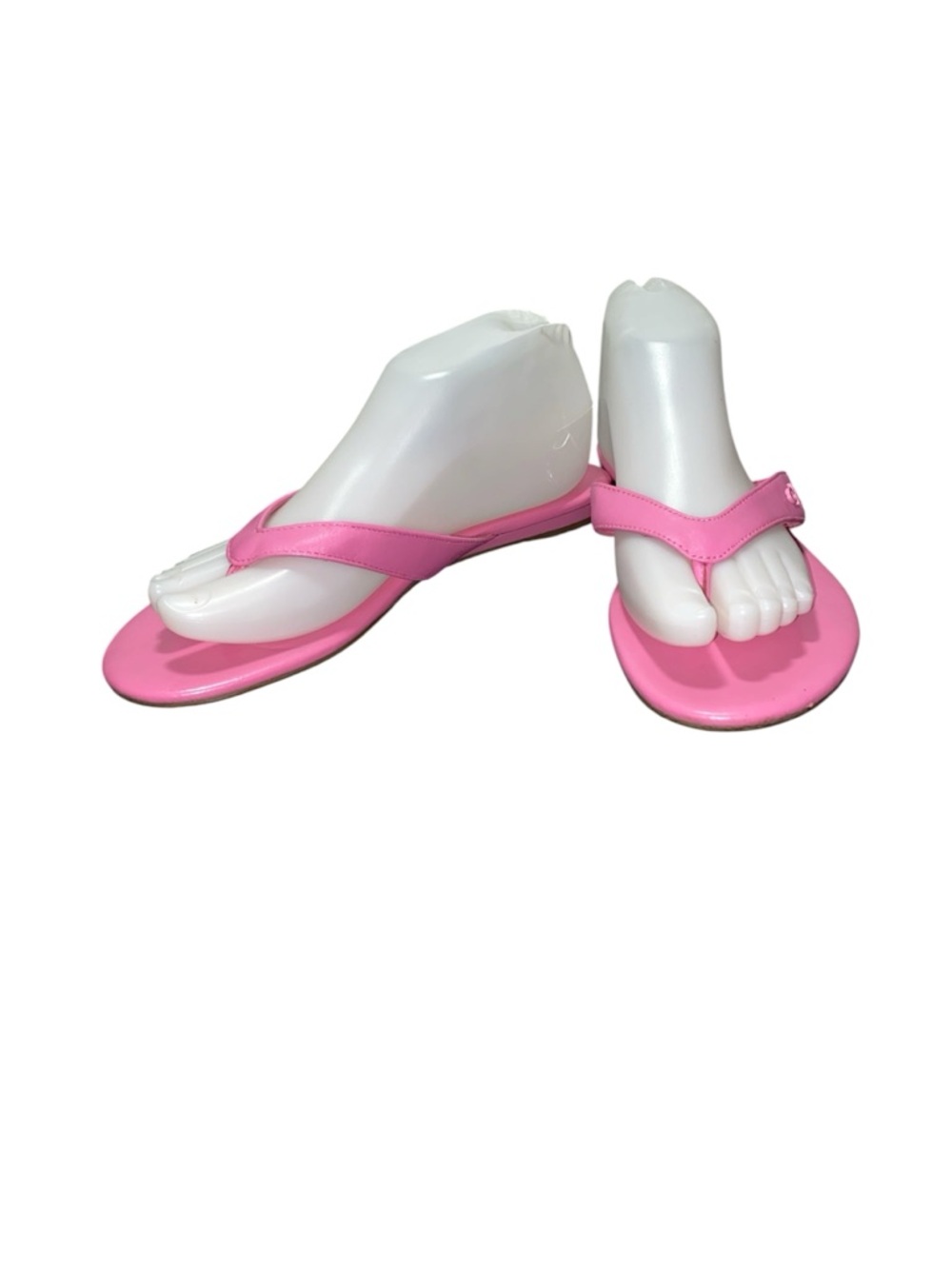 Calvin Klein Pink Women's Flip Flop Sandals Shoes Sz-8 - Picture 3 of 5